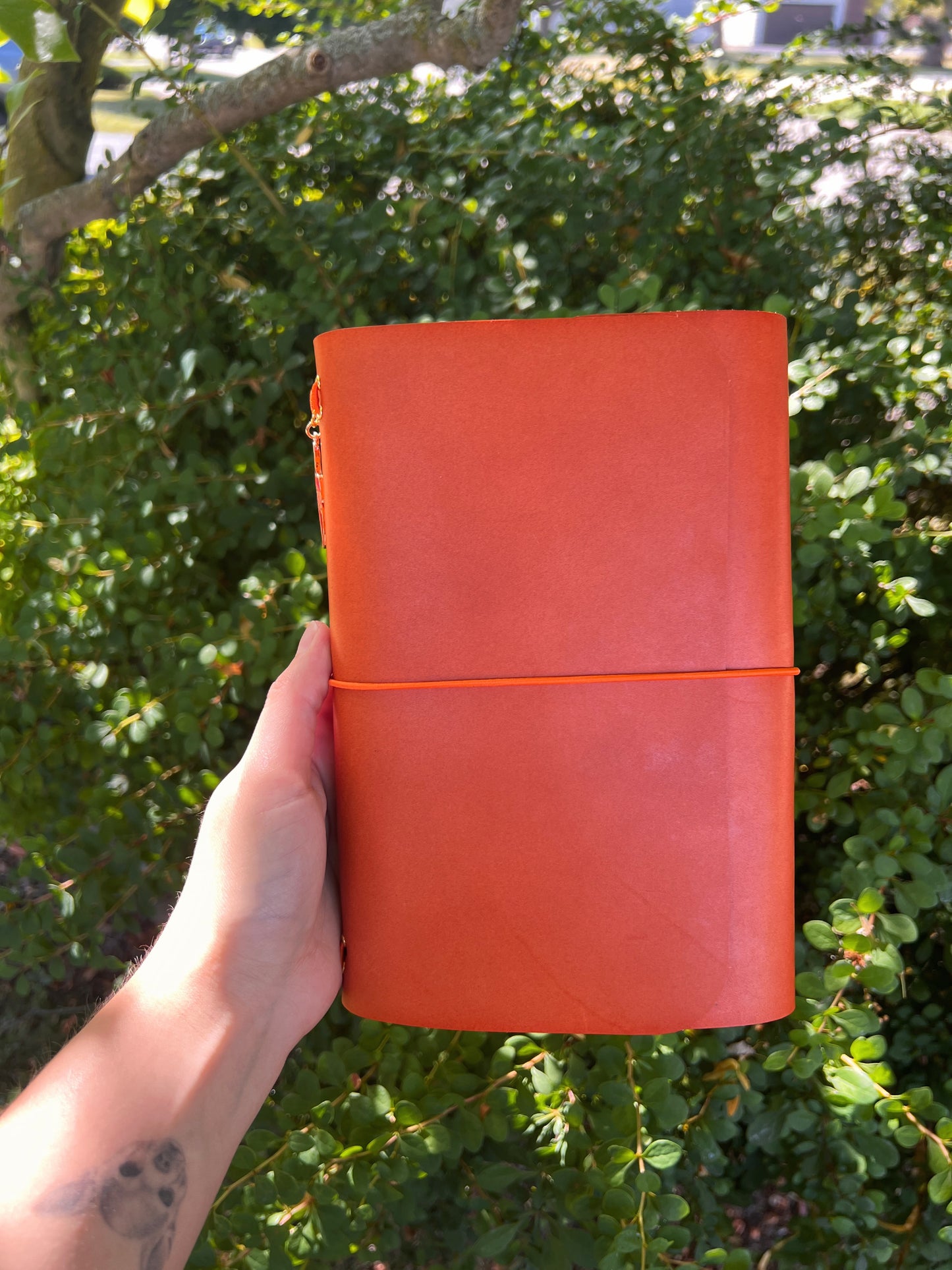 Leather Notebook Cover for Carla :)
