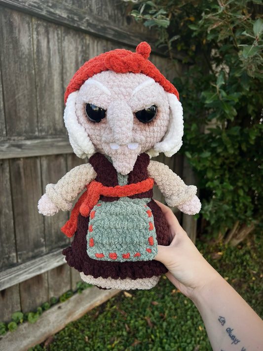 Baba Yaga Crochet Doll