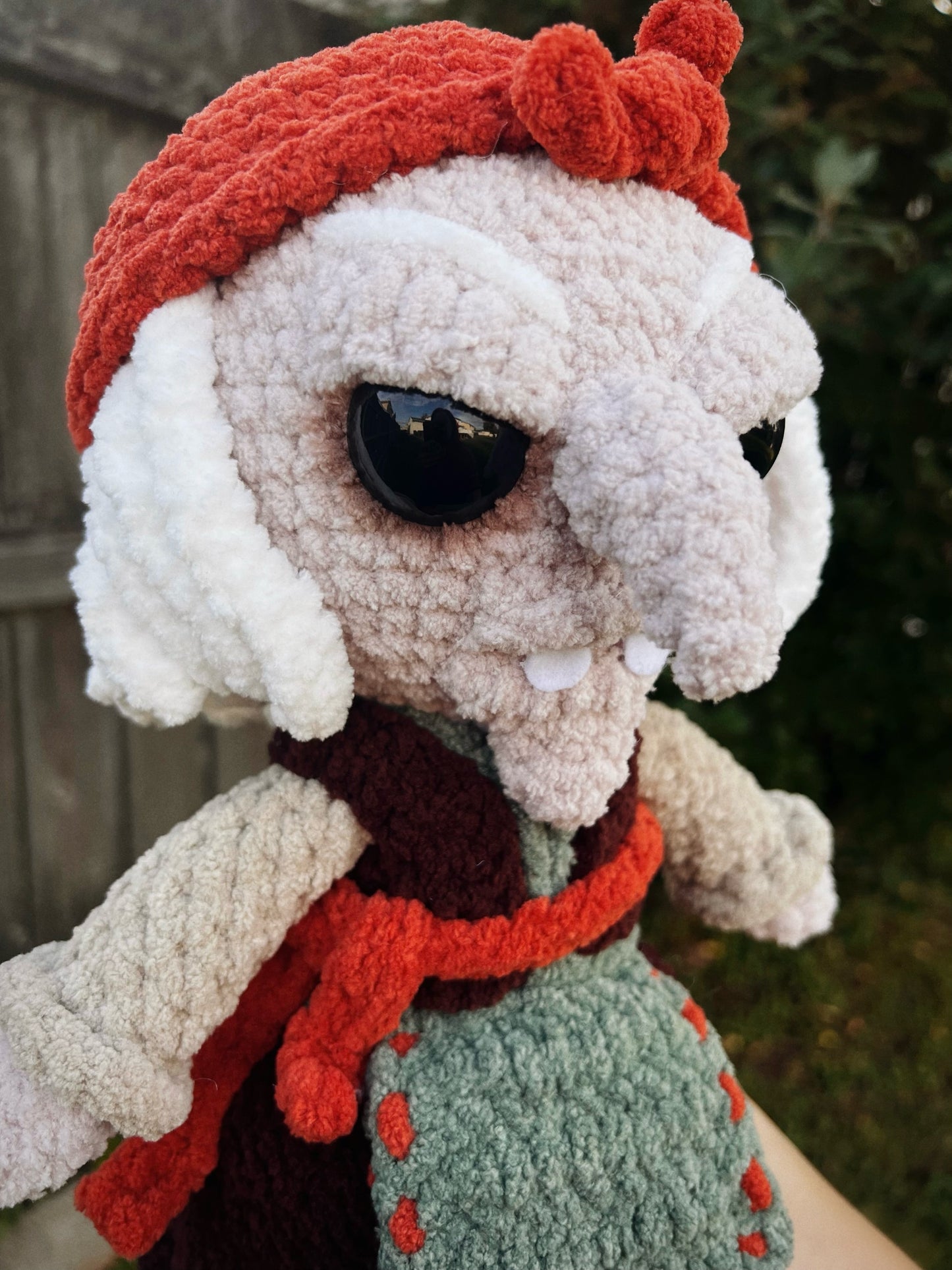 Baba Yaga Crochet Doll