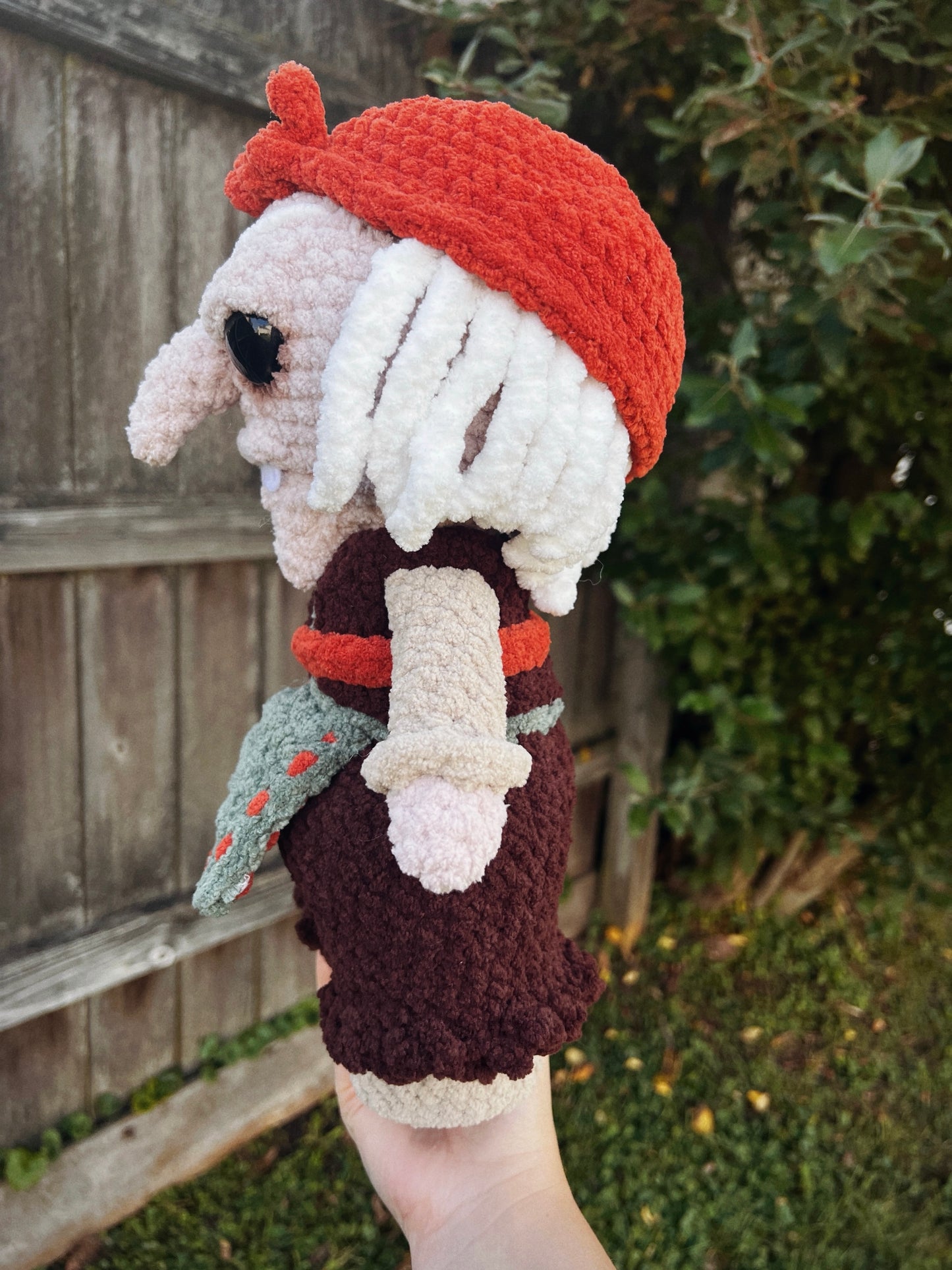 Baba Yaga Crochet Doll