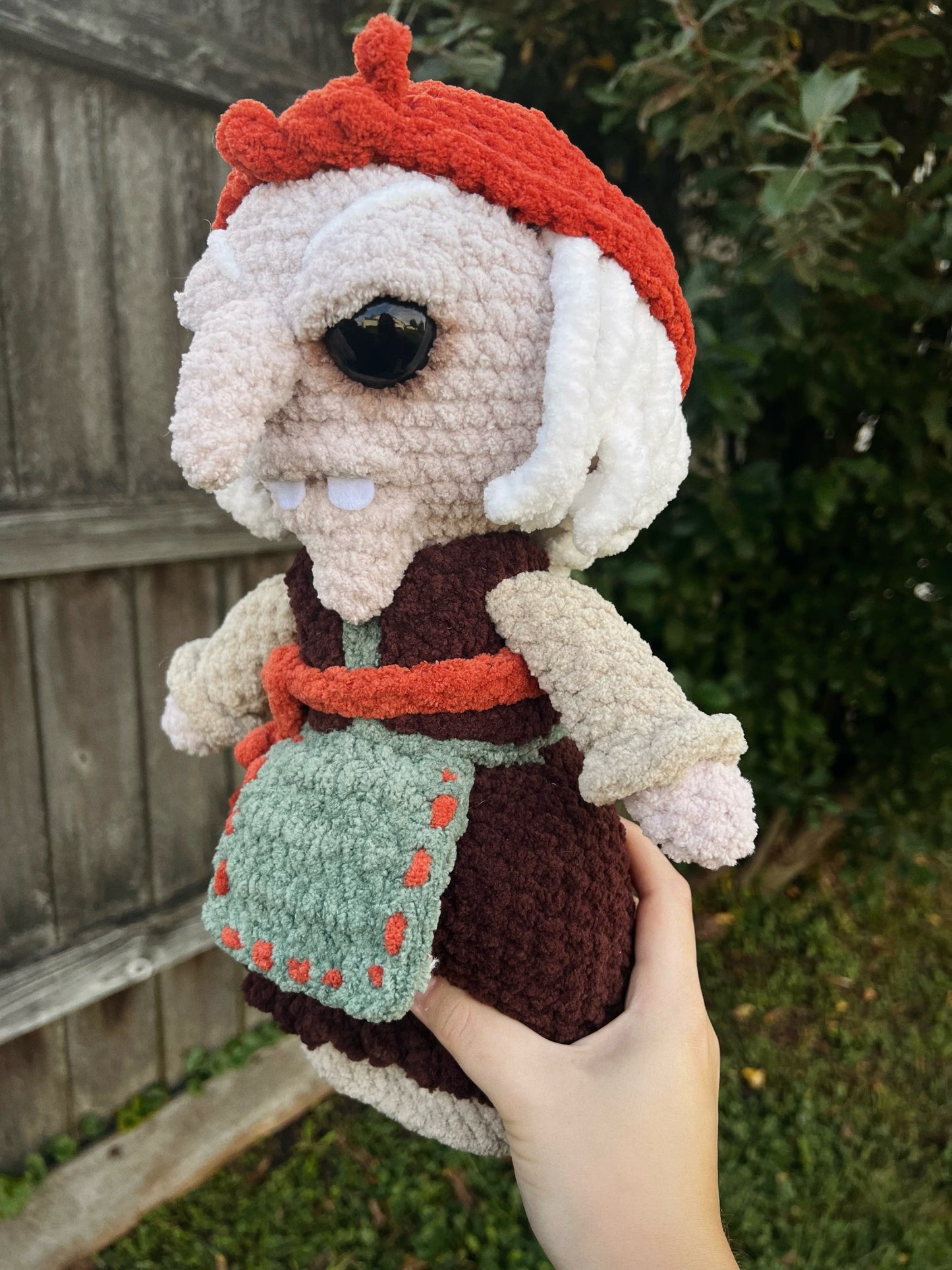 Baba Yaga Crochet Doll