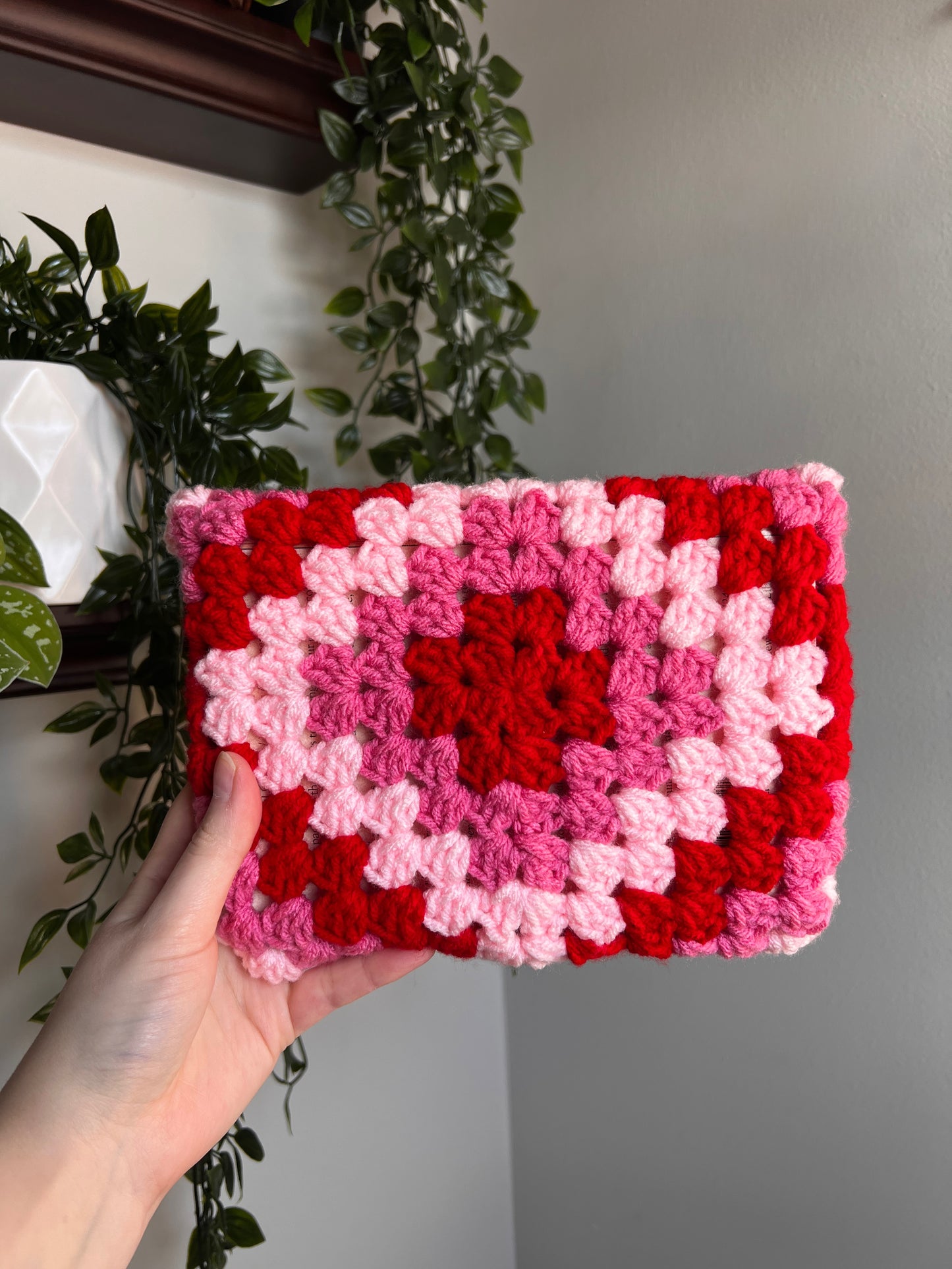 Red & Pink Kindle/Book Sleeve