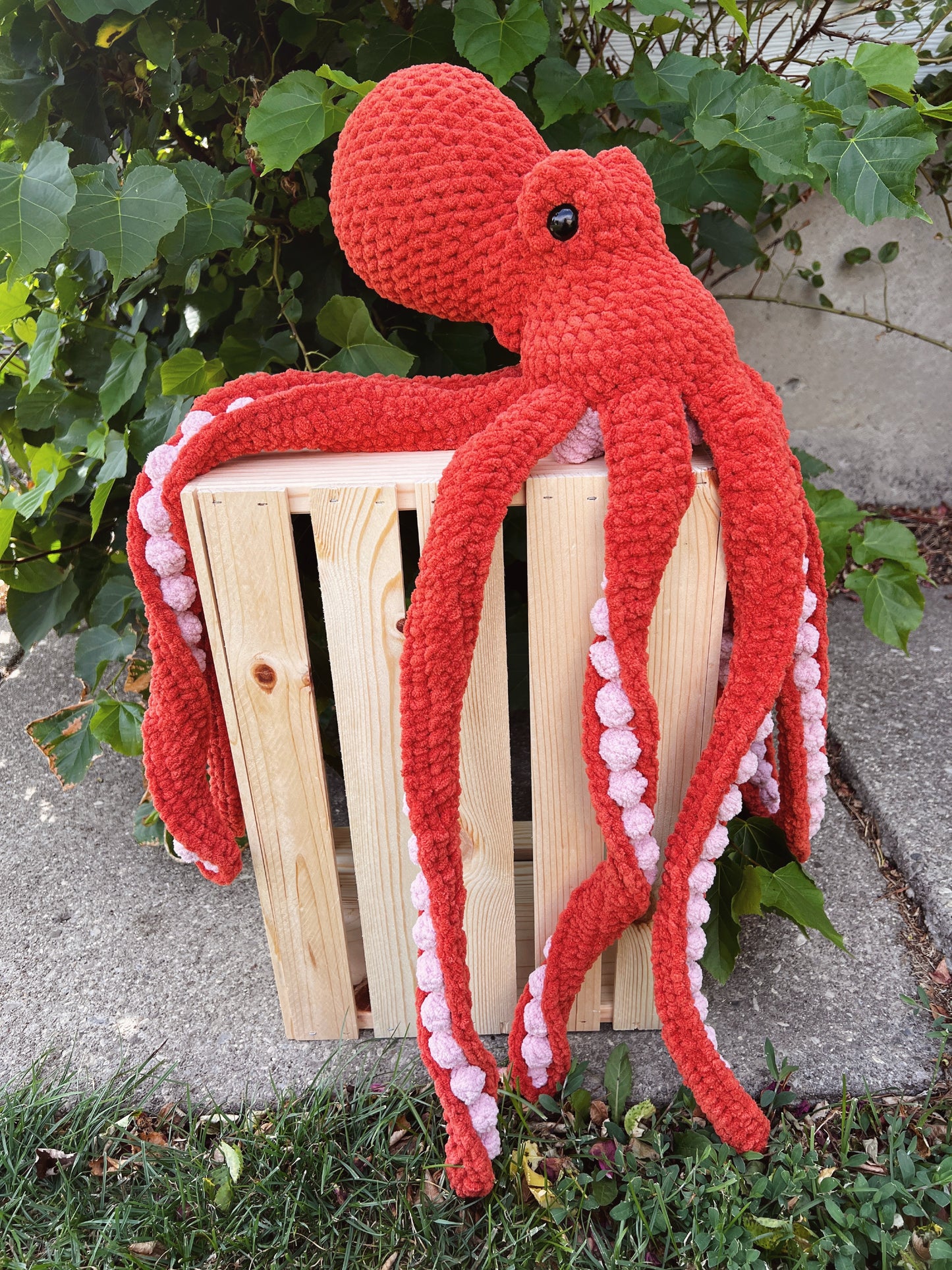 Anchor The Octopus Crochet Plushie
