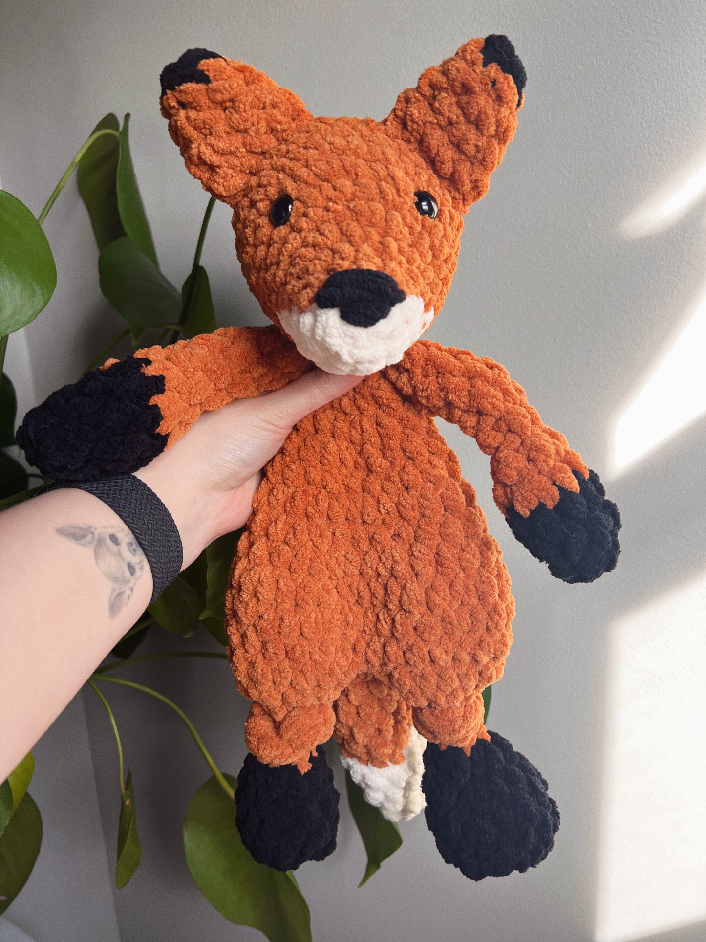 Fox Knotted Lovey