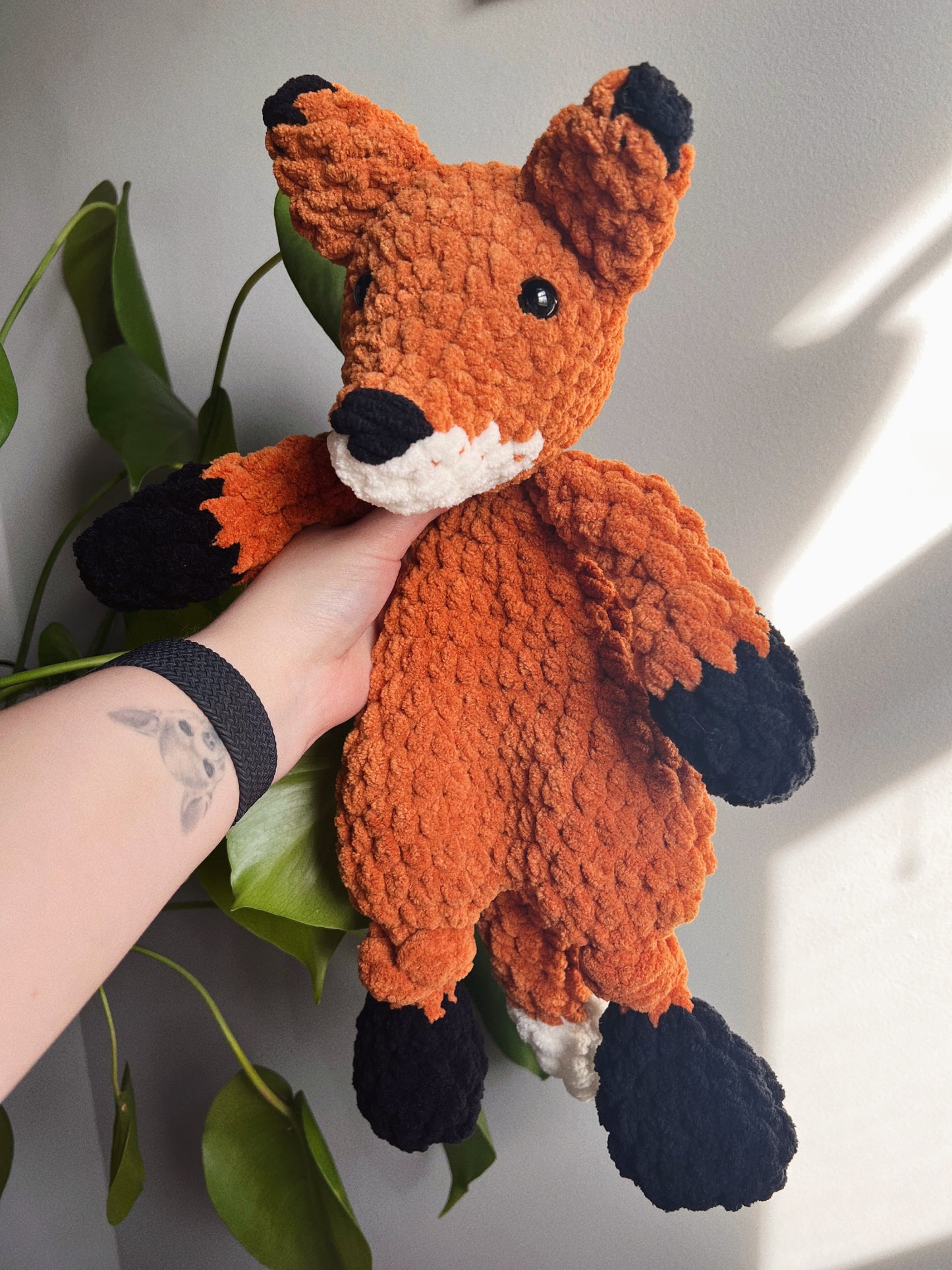 Fox Knotted Lovey