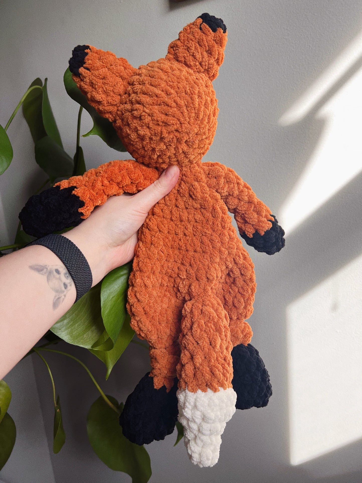 Fox Knotted Lovey