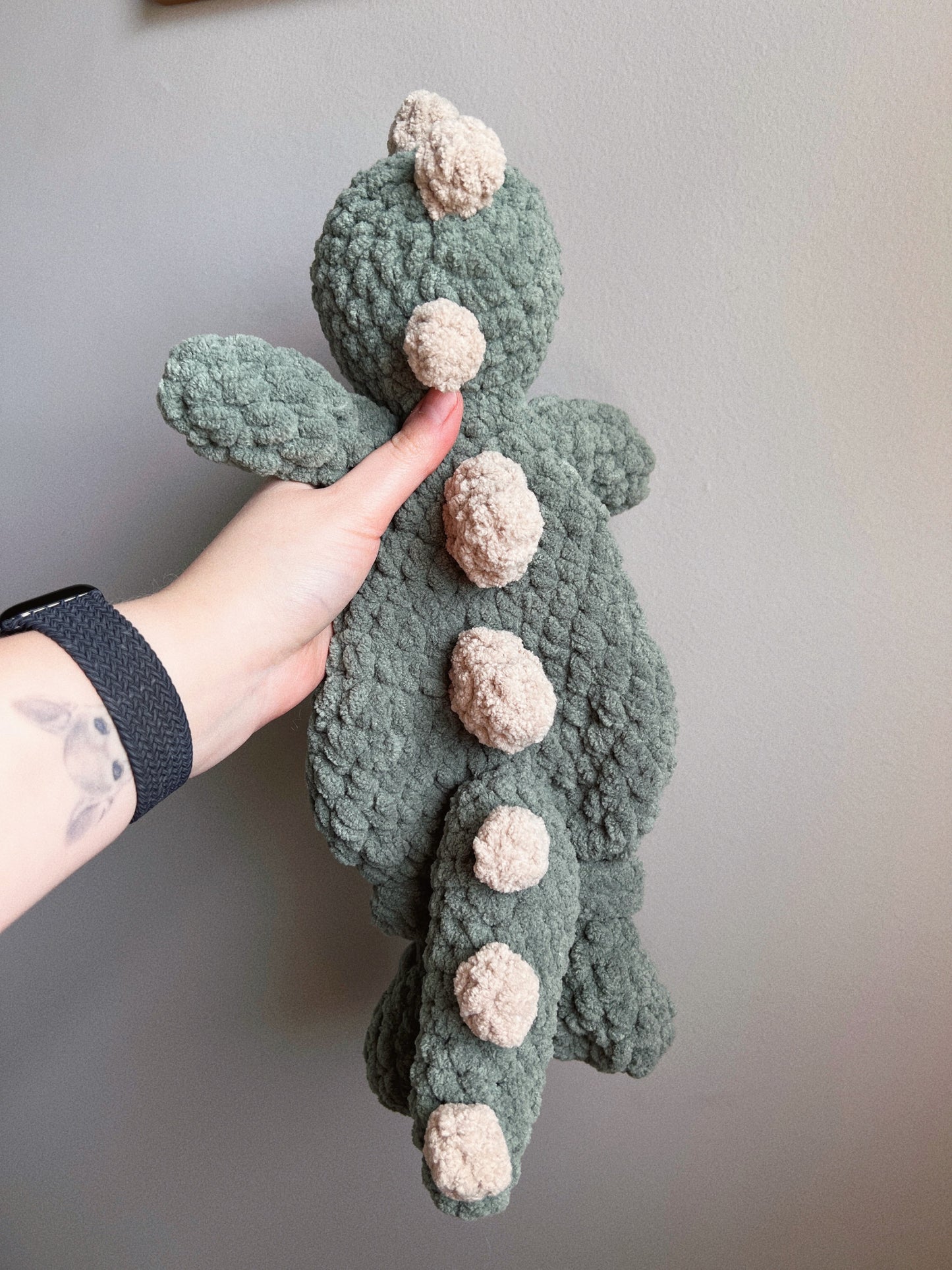 Dinosaur Knotted Lovey