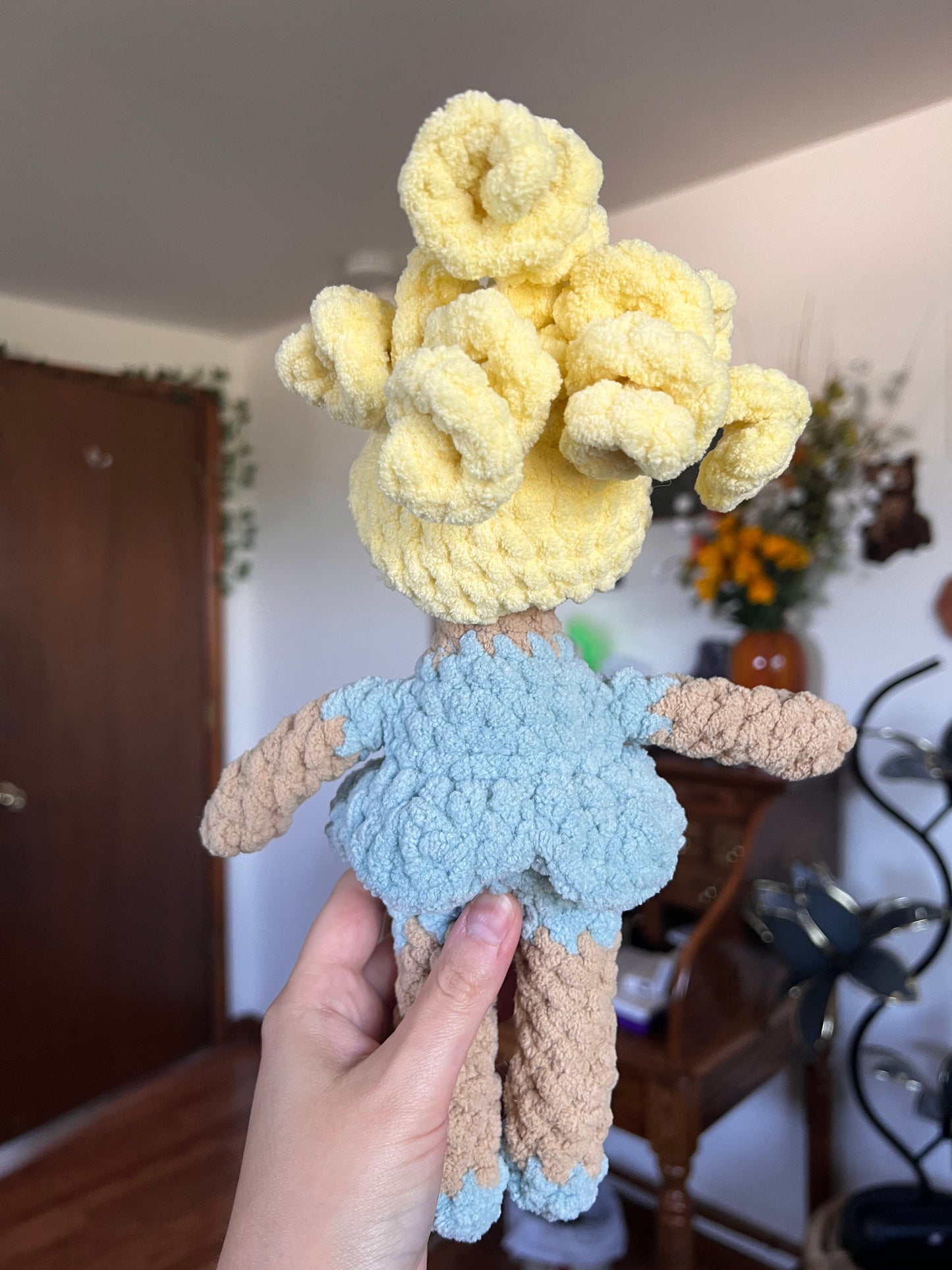 Crochet Blonde Doll