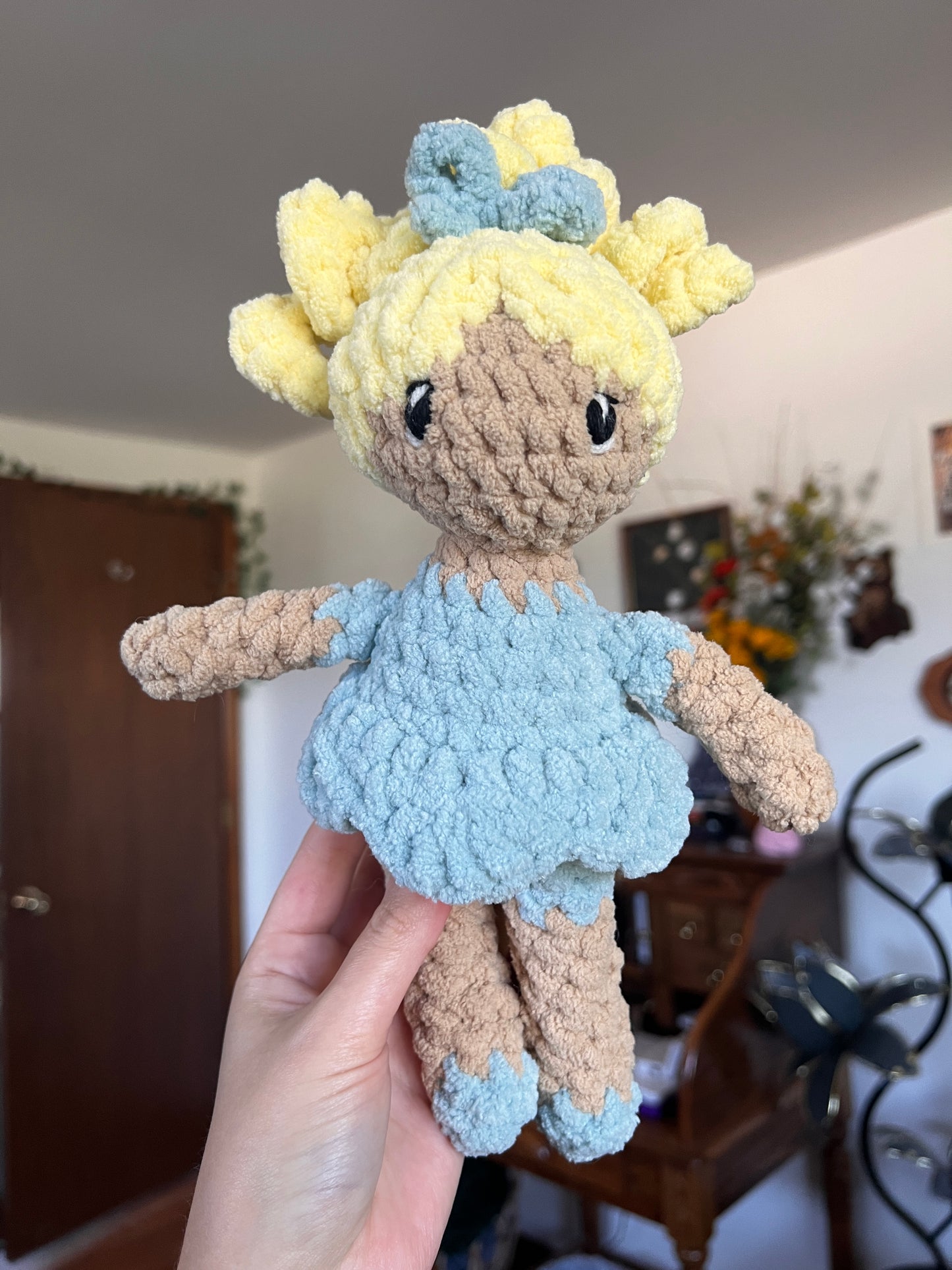 Crochet Blonde Doll