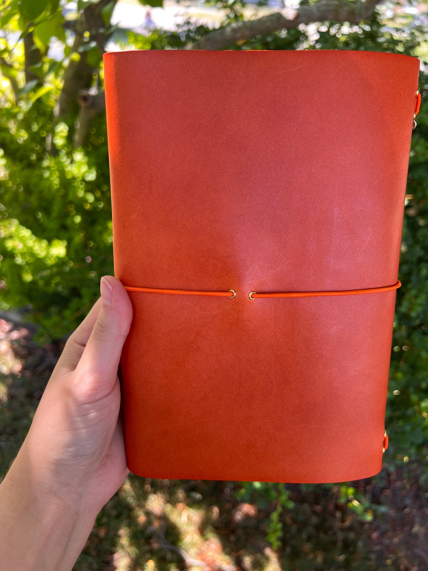 Leather Notebook Cover for Carla :)