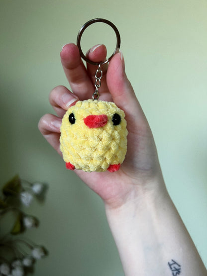 Chick/Mallard Duck Keychain