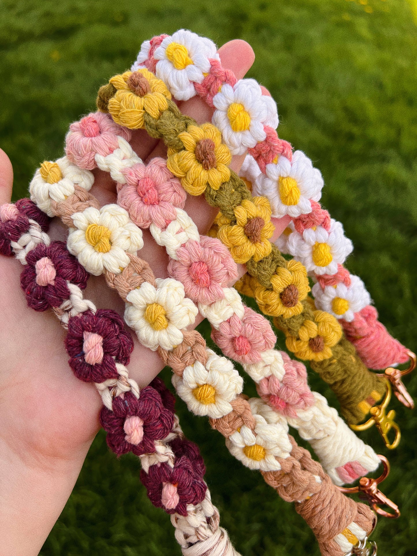 Flower Wristlet