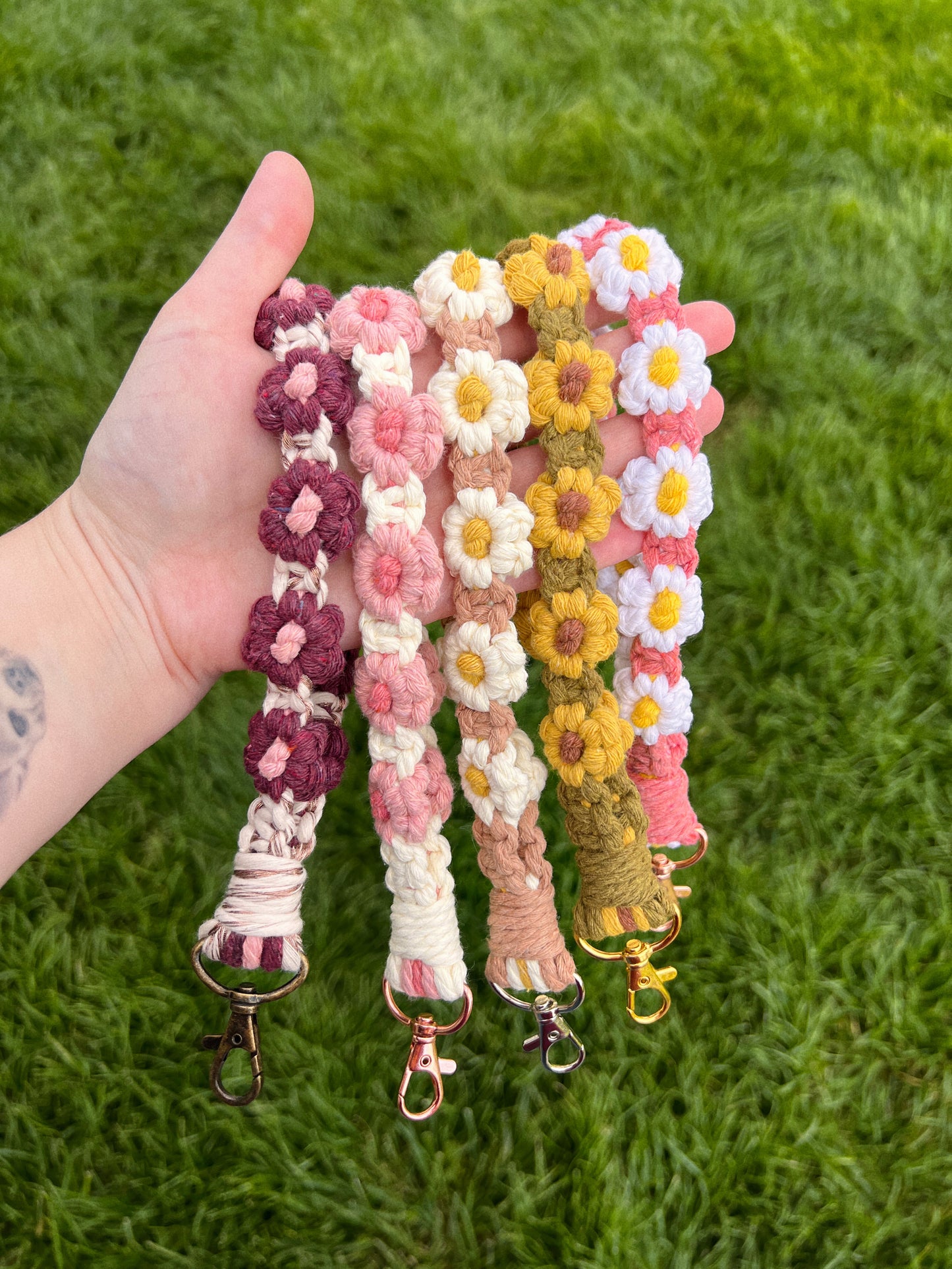 Flower Wristlet