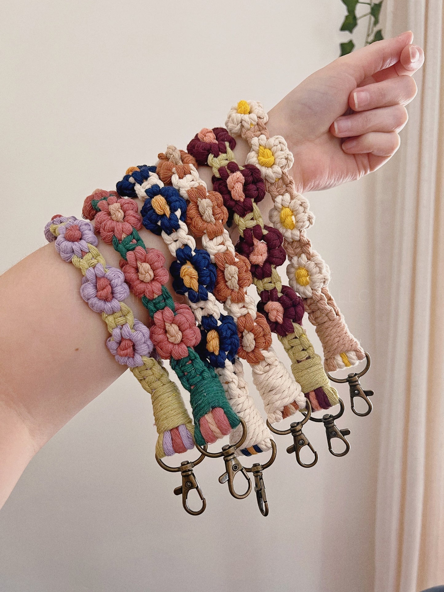 Flower Wristlet
