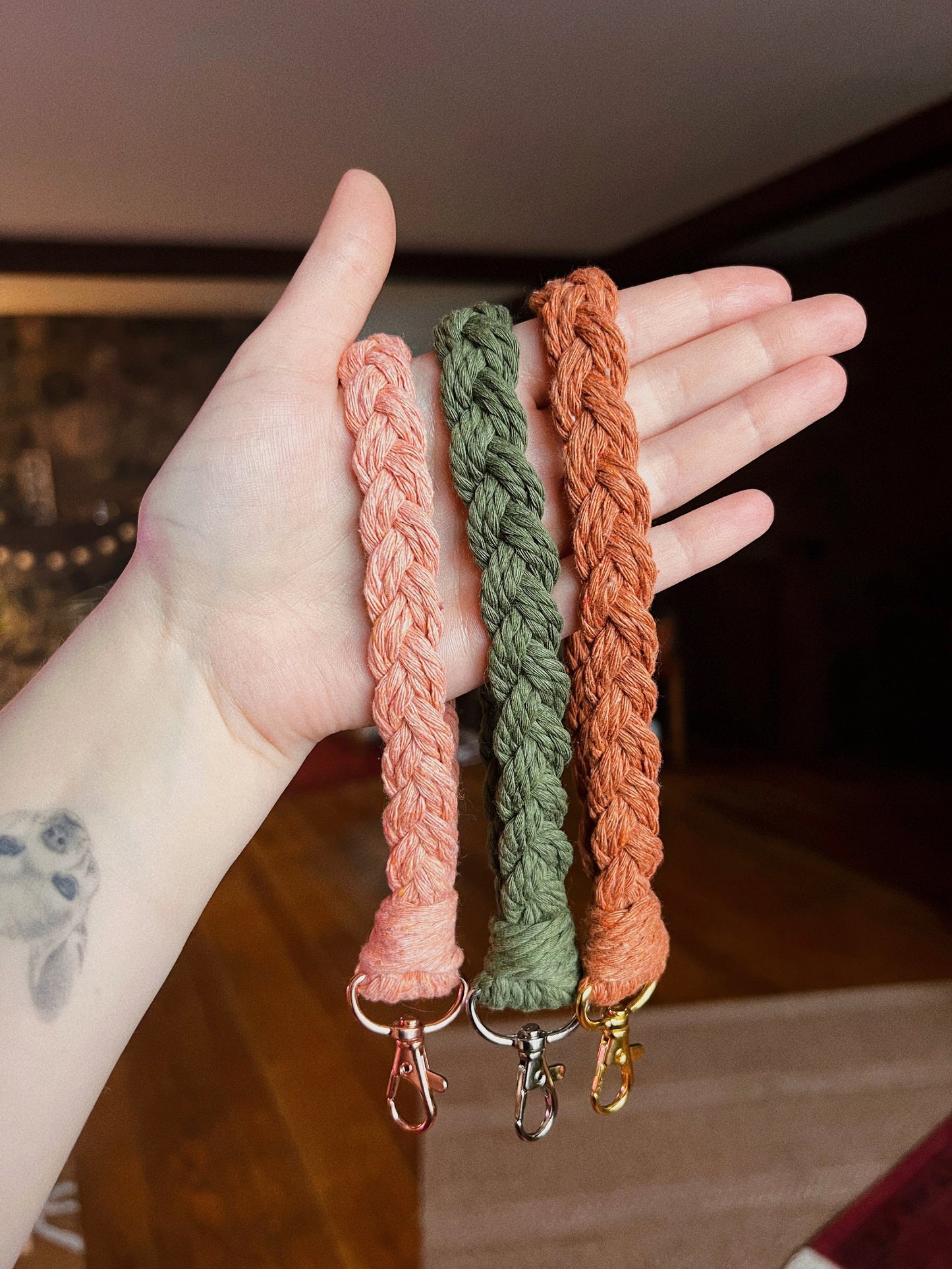 Braided Wristlet