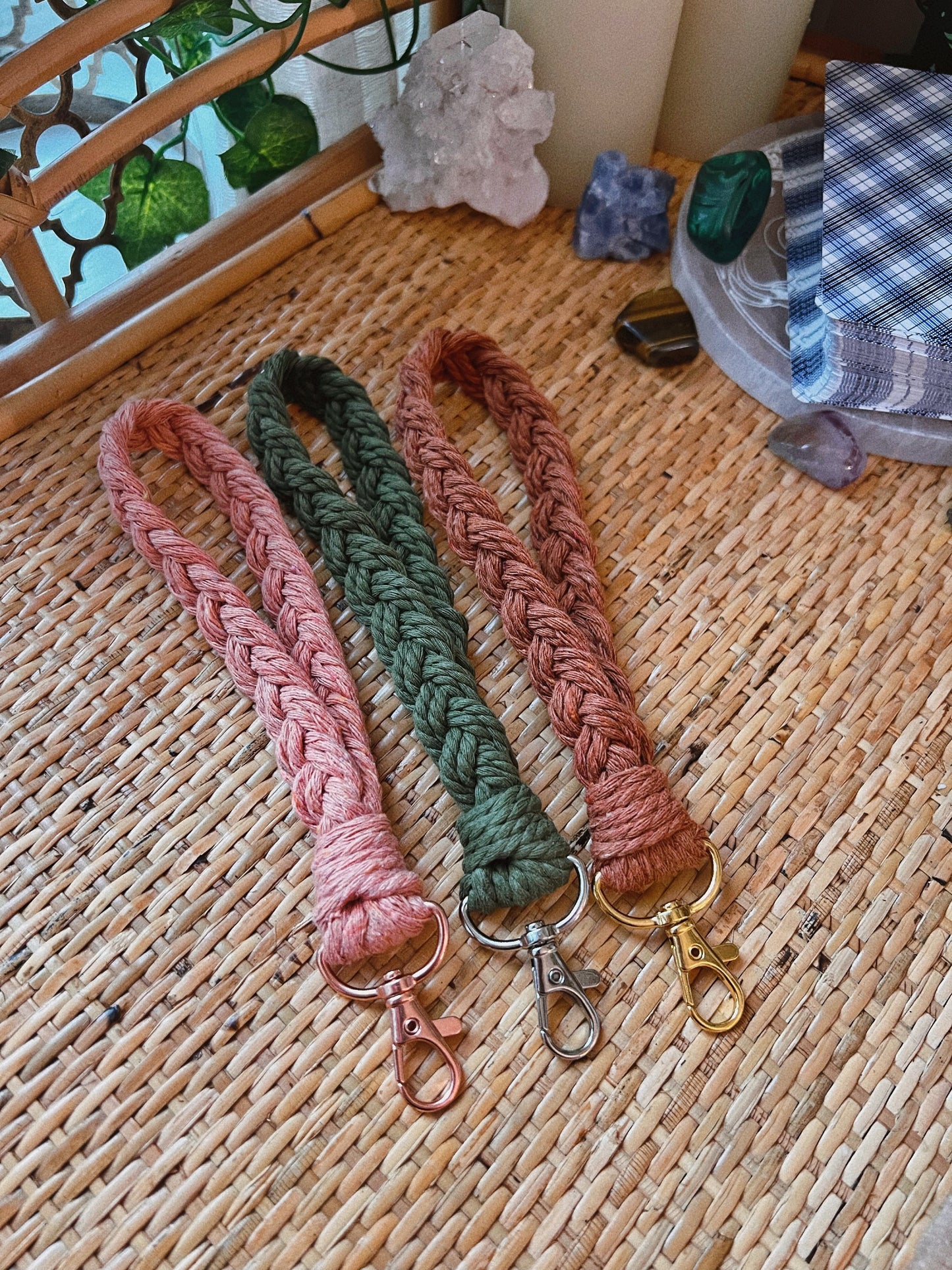 Braided Wristlet
