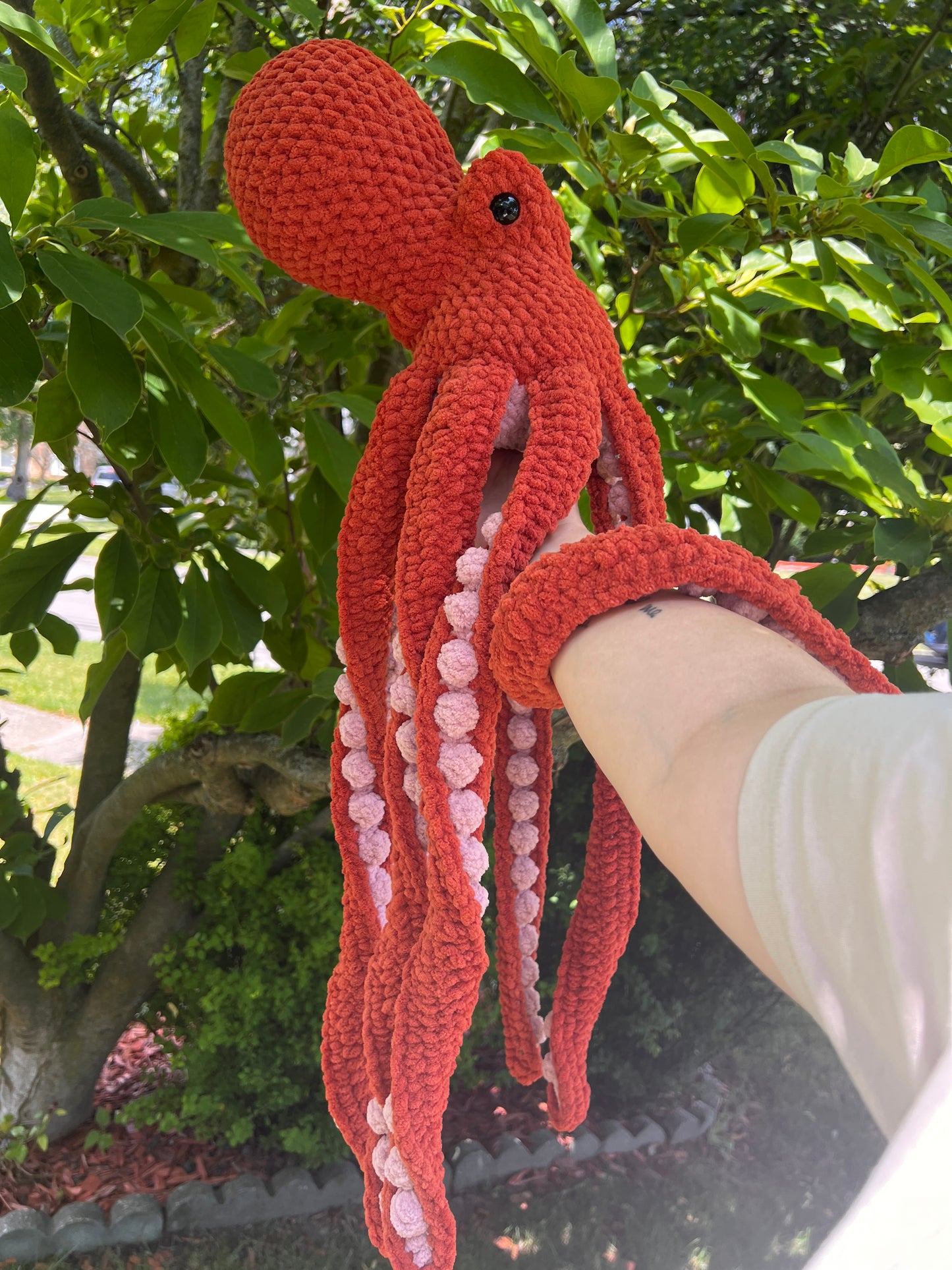 Anchor The Octopus Crochet Plushie