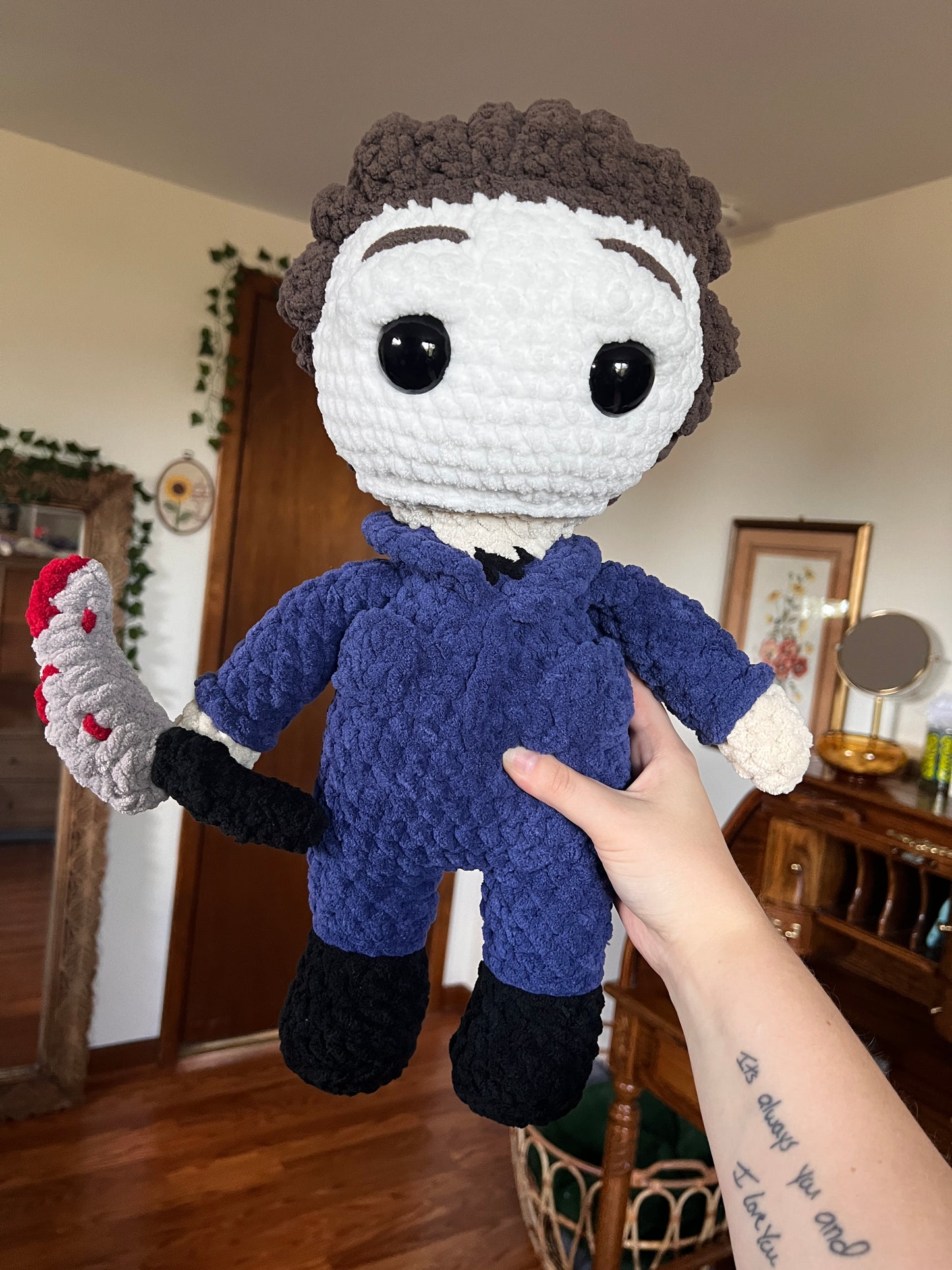 Scary Doll Plushie