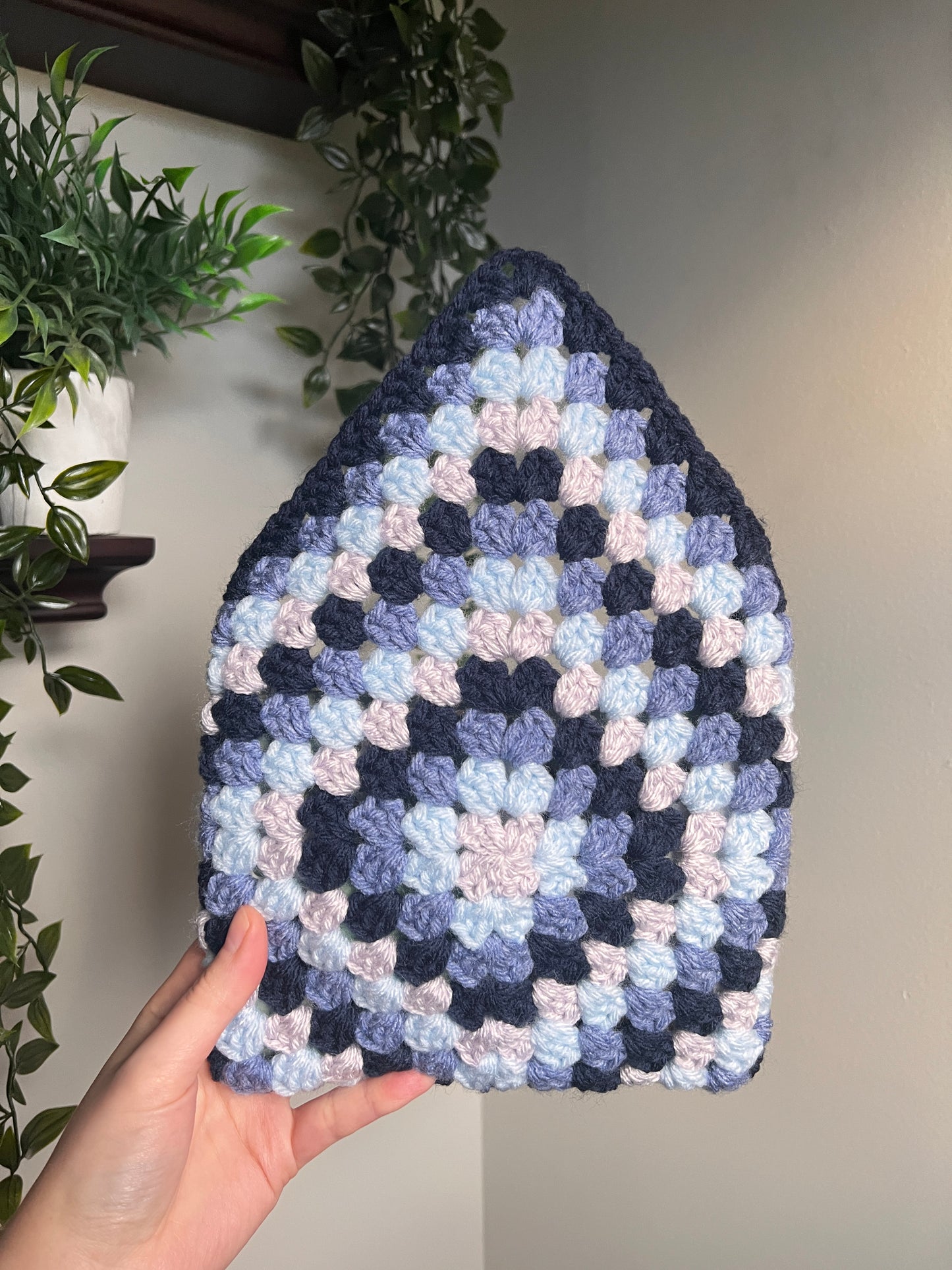 Blue Kindle/Book Crochet Sleeve