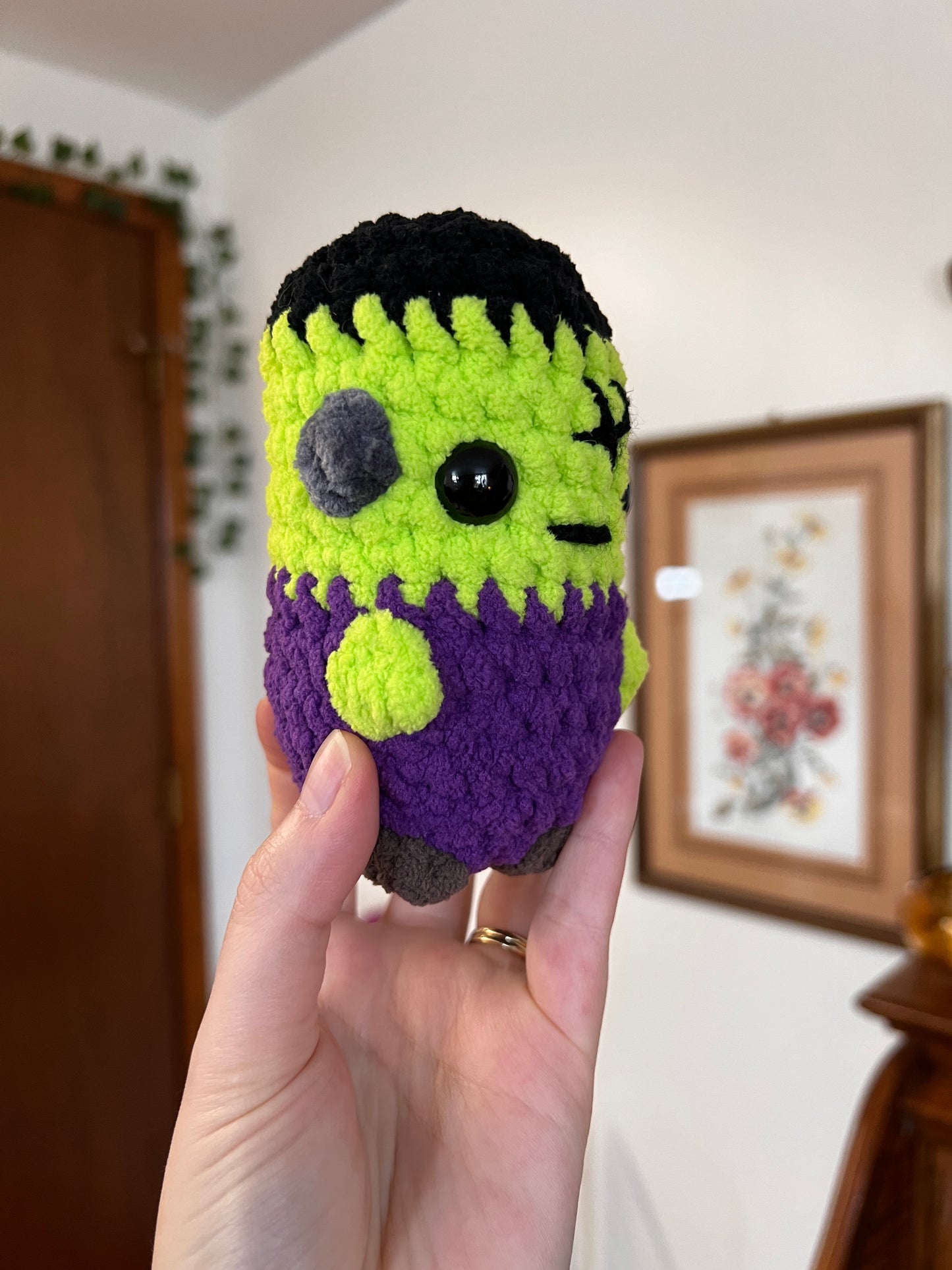 Mini Frankenstein Crochet Plush Toy