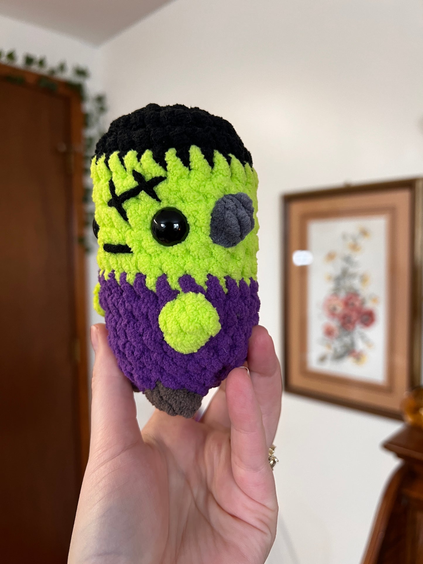 Mini Frankenstein Crochet Plush Toy