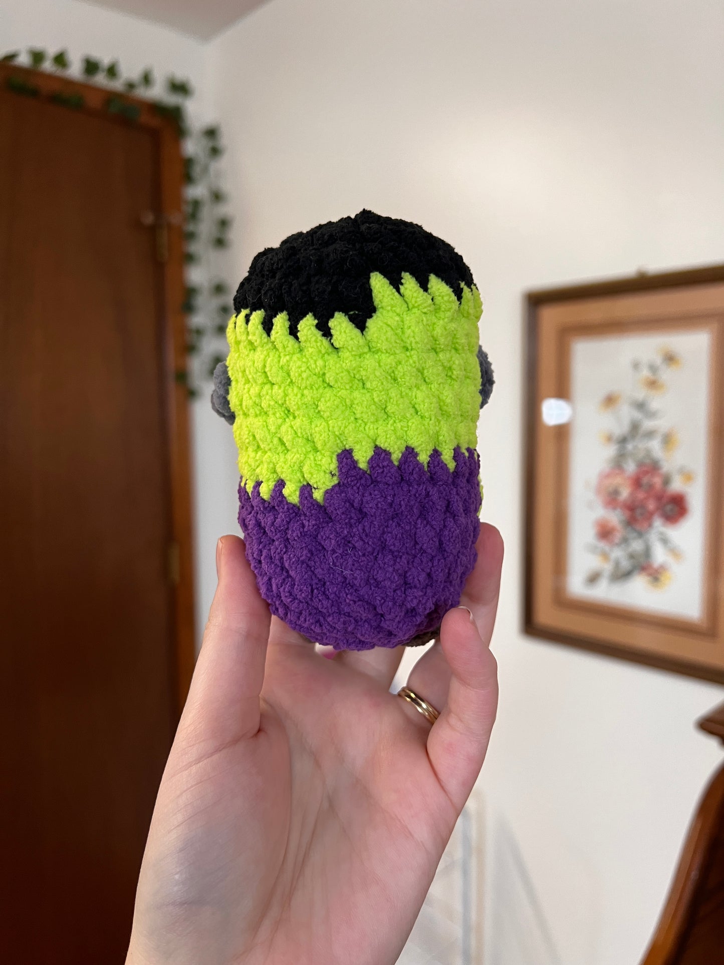 Mini Frankenstein Crochet Plush Toy