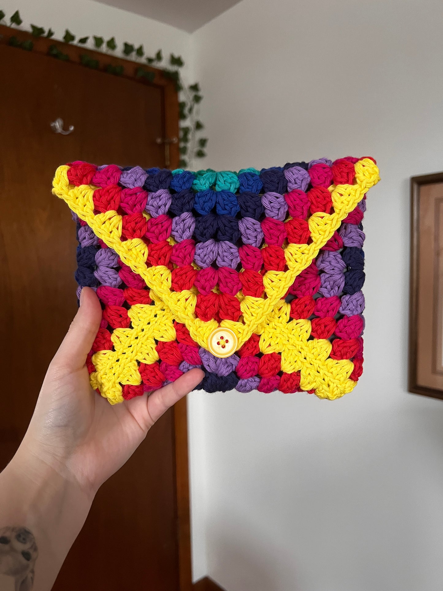 Cotton Rainbow Kindle/Book Sleeve