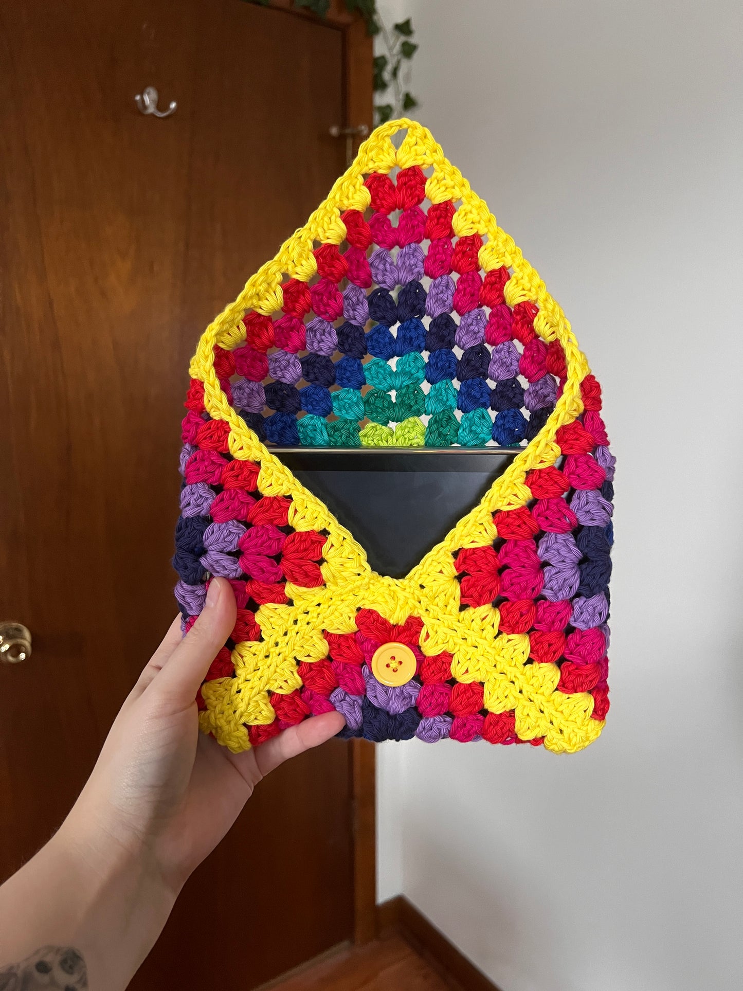 Cotton Rainbow Kindle/Book Sleeve