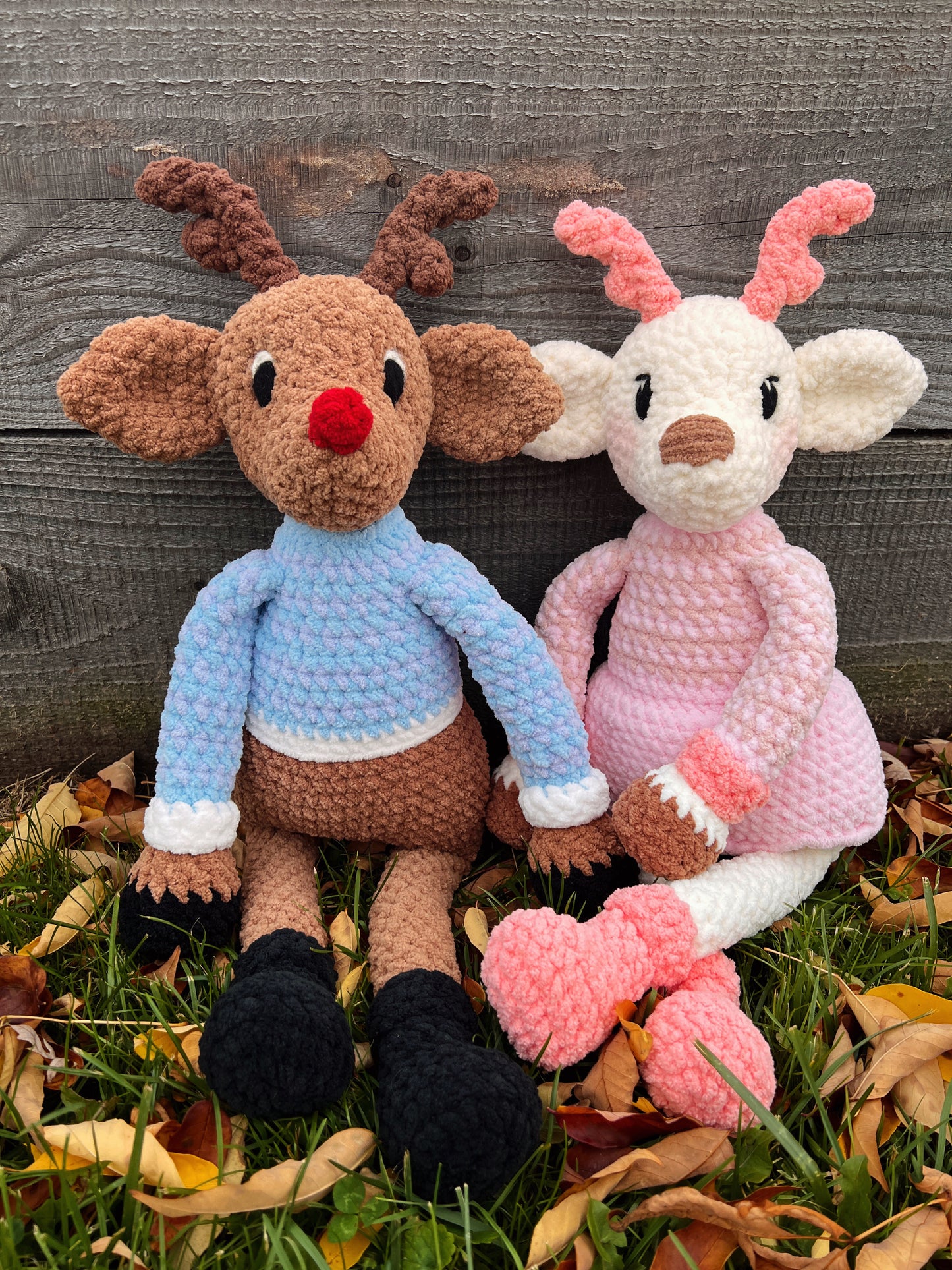 Rudy The Reindeer Girlie Crochet Plushie