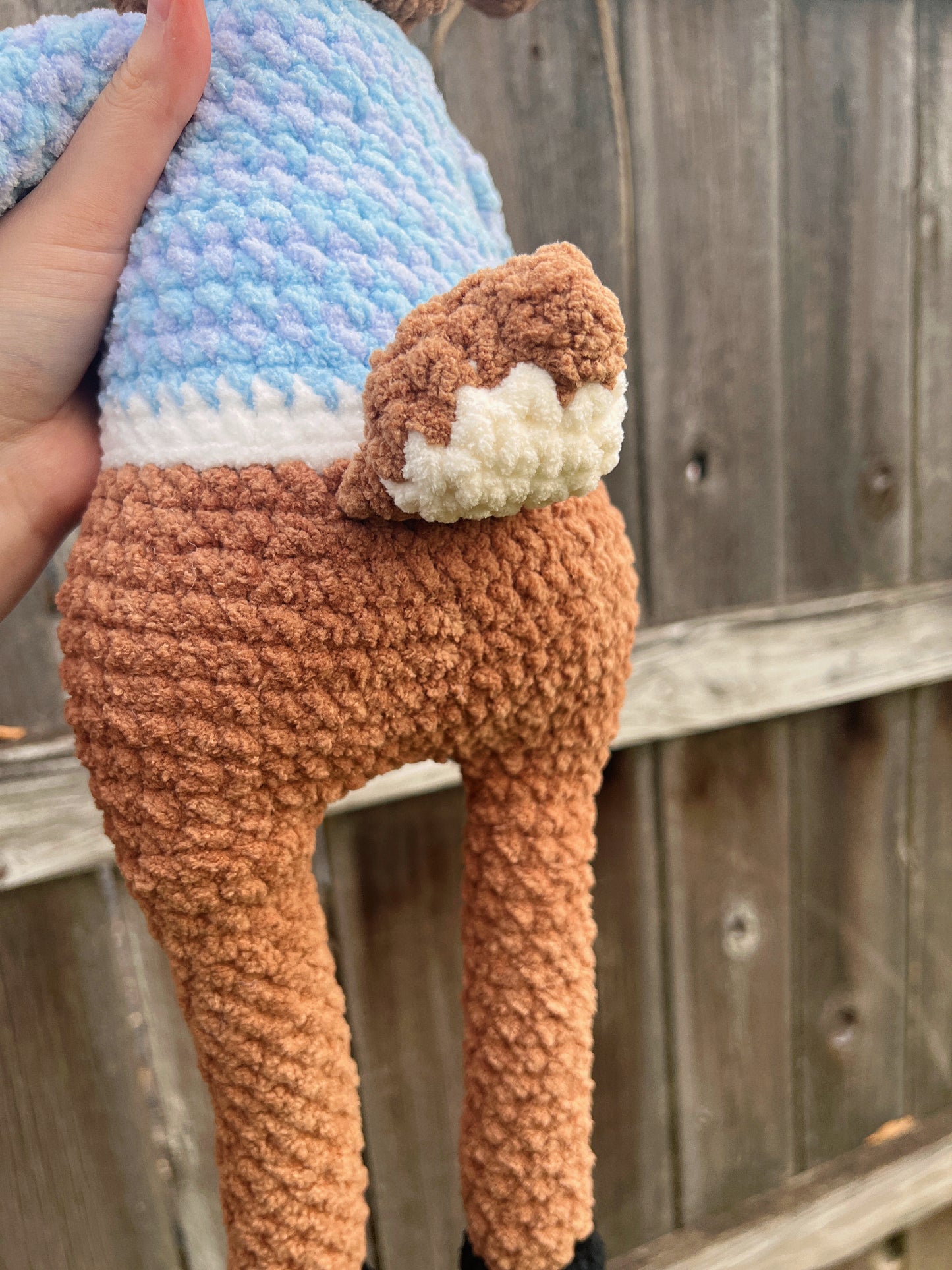 Rudy The Reindeer Crochet Plushie