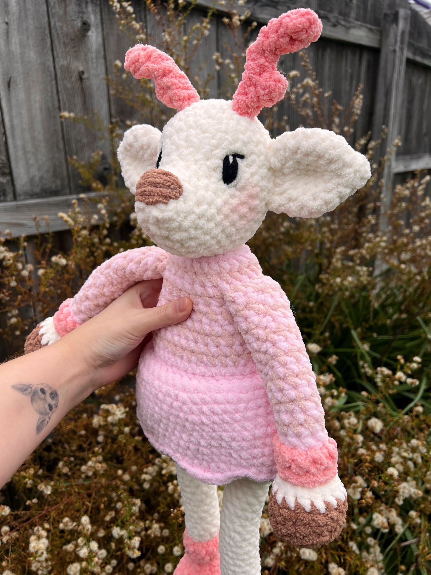 Rudy The Reindeer Girlie Crochet Plushie
