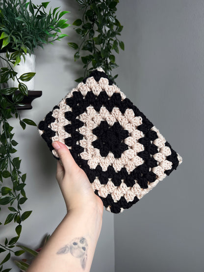 Cream and Black Kindle/Book Sleeve