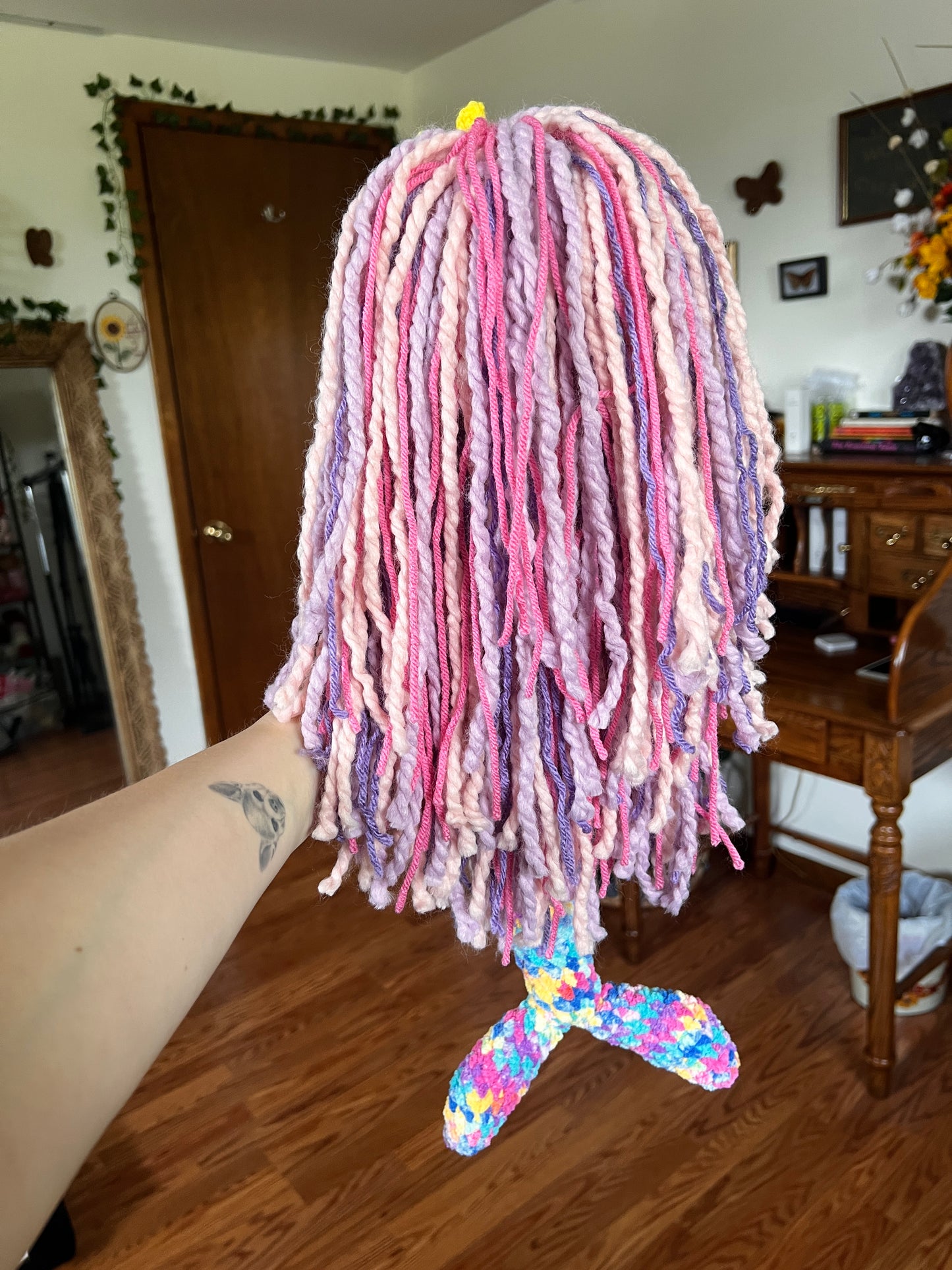 Mermaid Crochet Doll