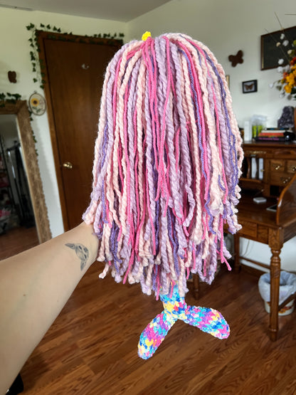 Mermaid Crochet Doll