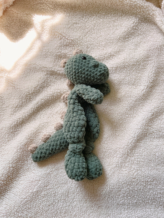 Dinosaur Knotted Lovey