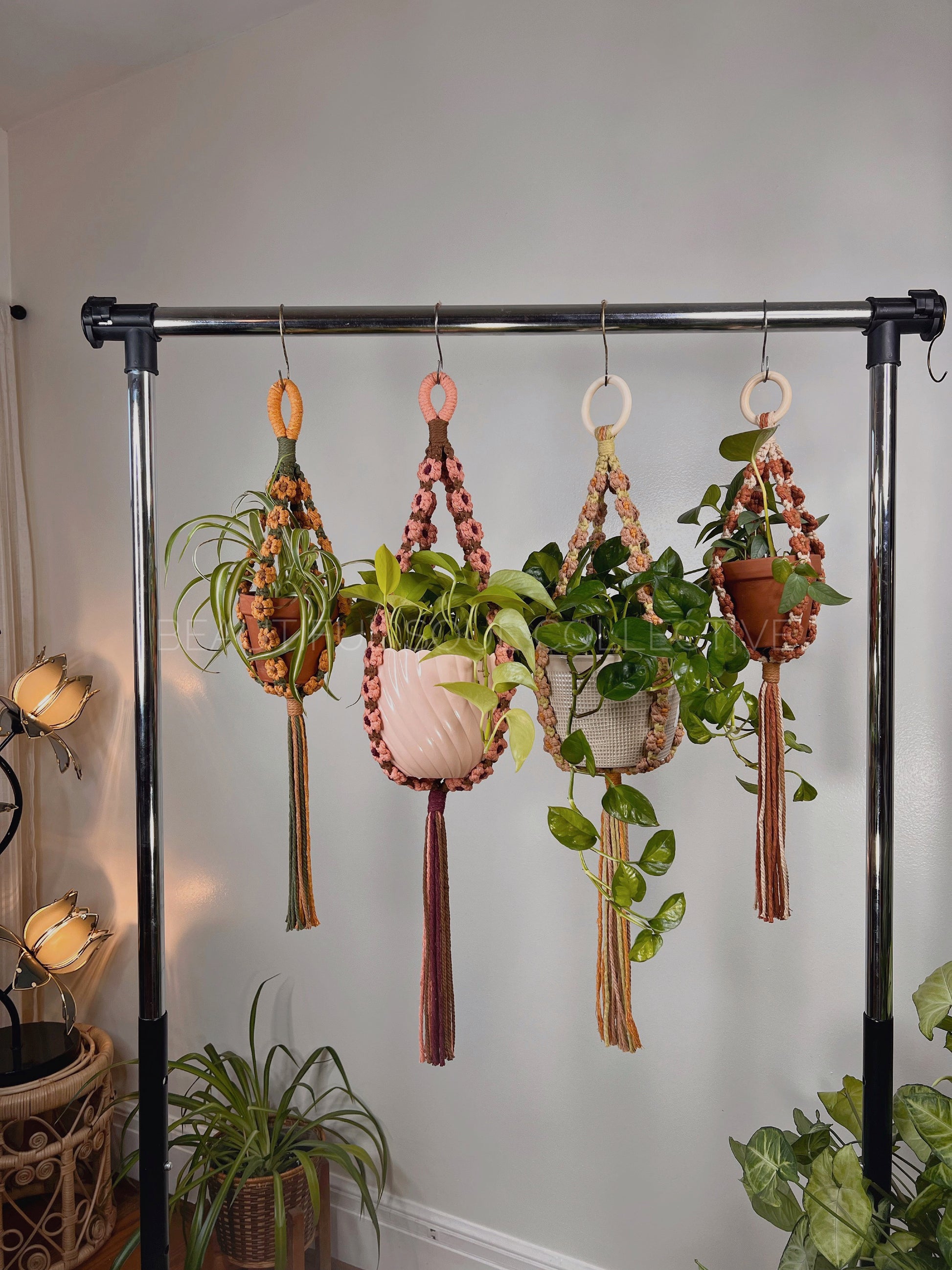 hangers for hanging plants Macrame Plant Hanger – Beautiful Soul Collective