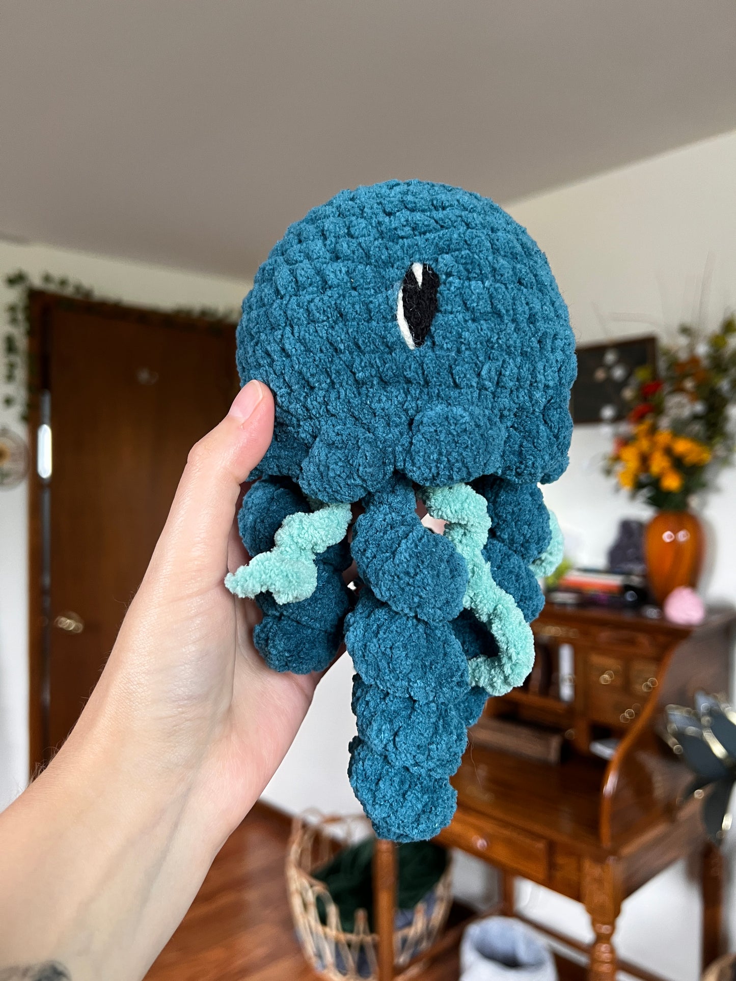 Crochet Jellyfish Stuffed Animal