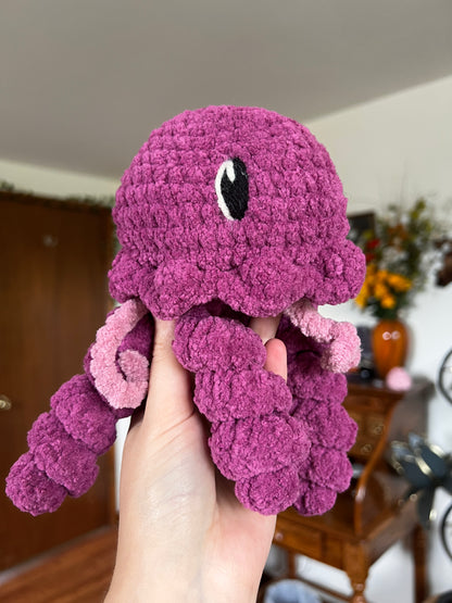 Crochet Jellyfish Stuffed Animal