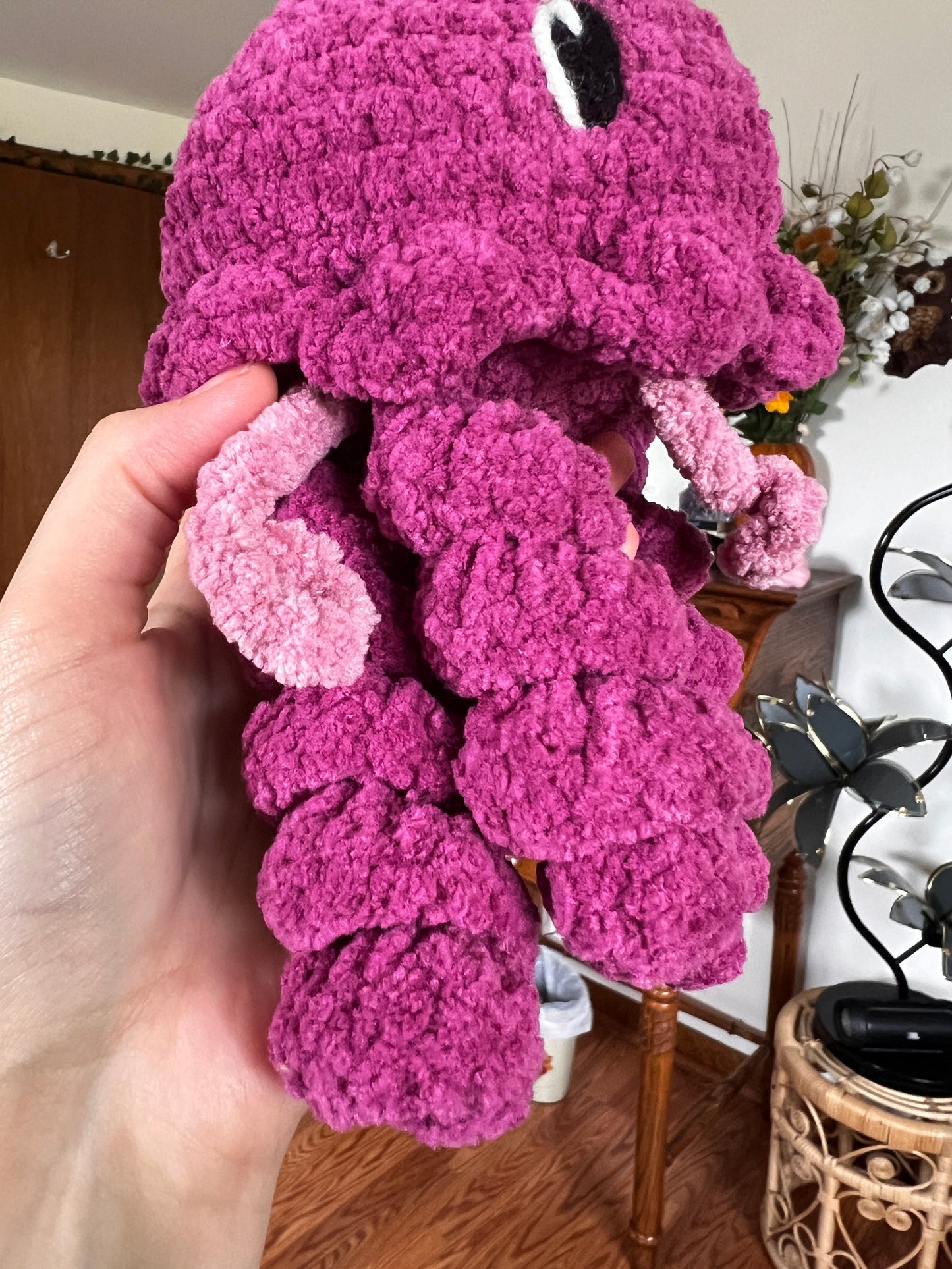 Crochet Jellyfish Stuffed Animal