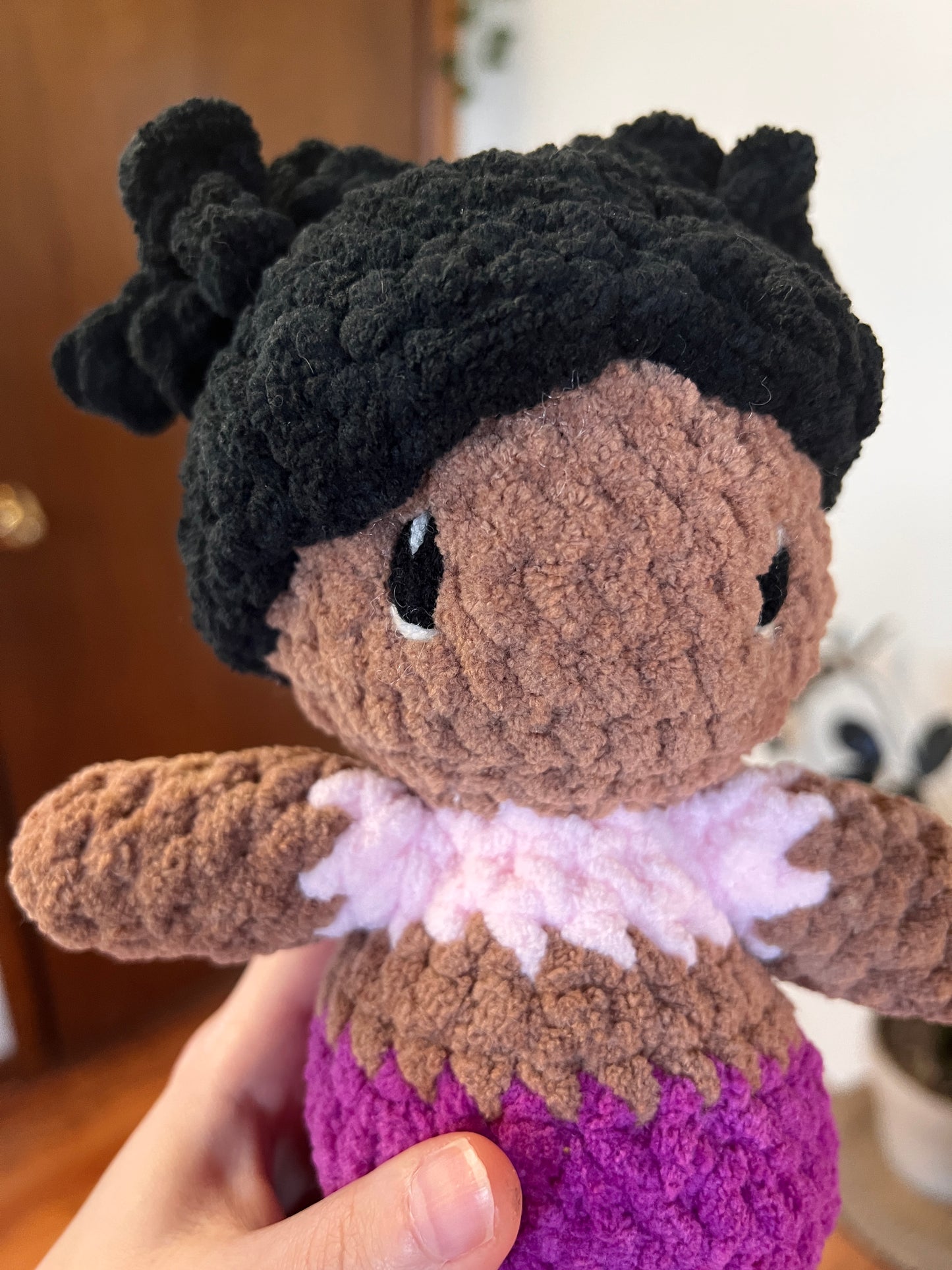 Mermaid Crochet Doll